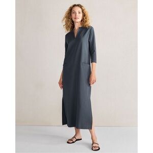 Haven Well Within Polished Lounge Split-Neck Dress Size XL SKU:420